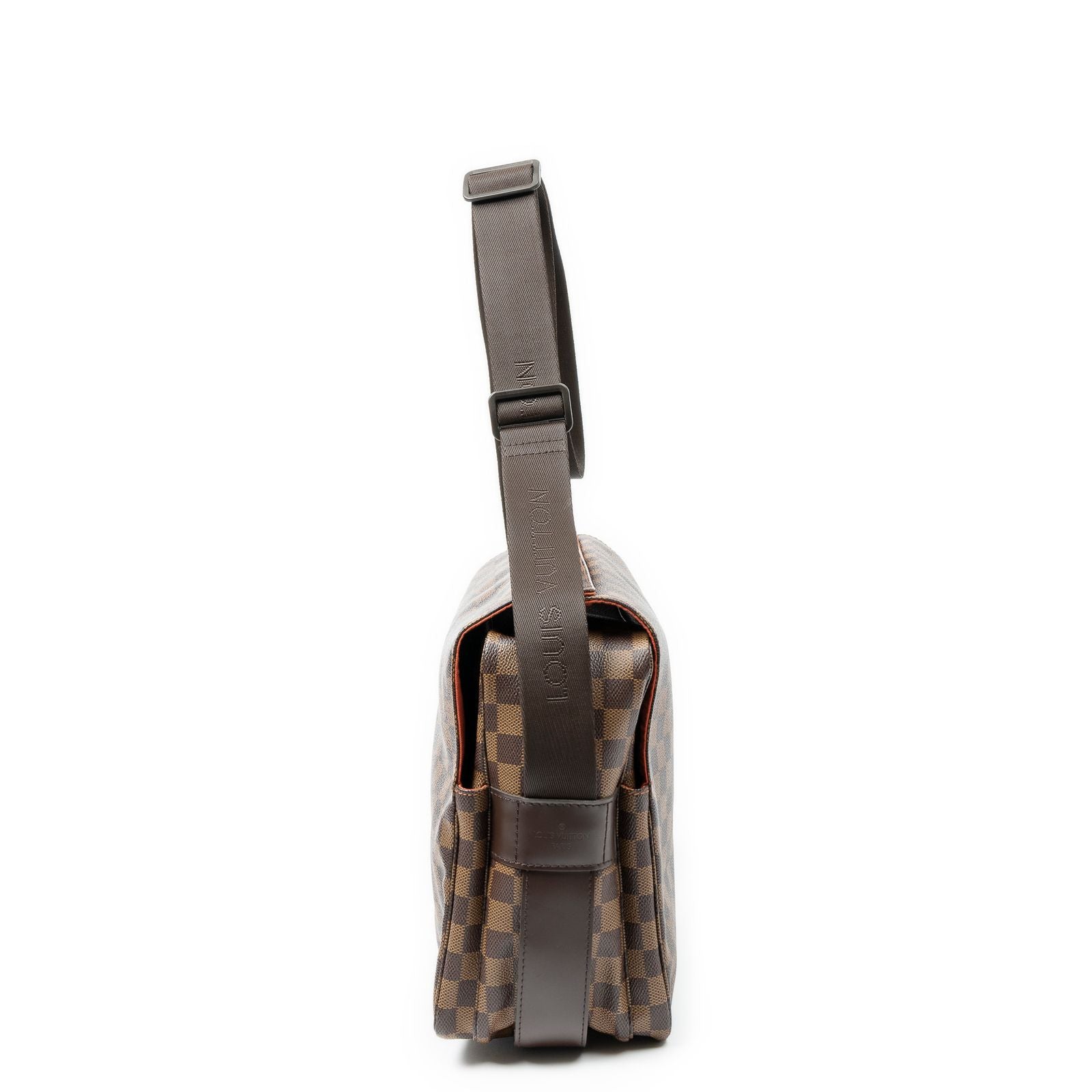 Louis Vuitton Naviglio Brown Damier Ebene Shoulder — view 3