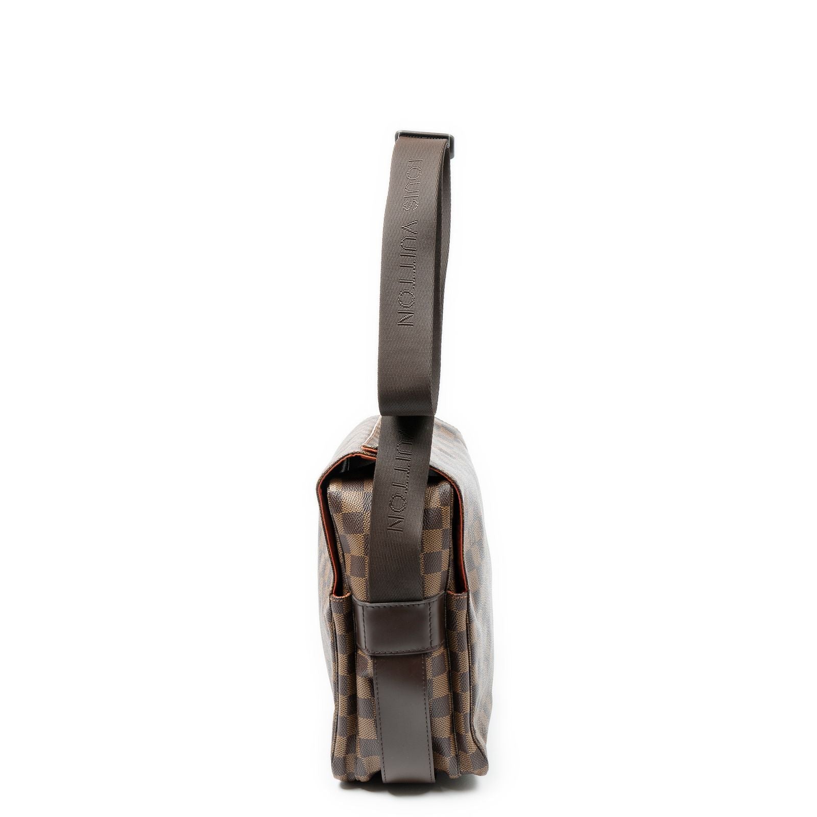 Louis Vuitton Naviglio Brown Damier Ebene Shoulder — view 4