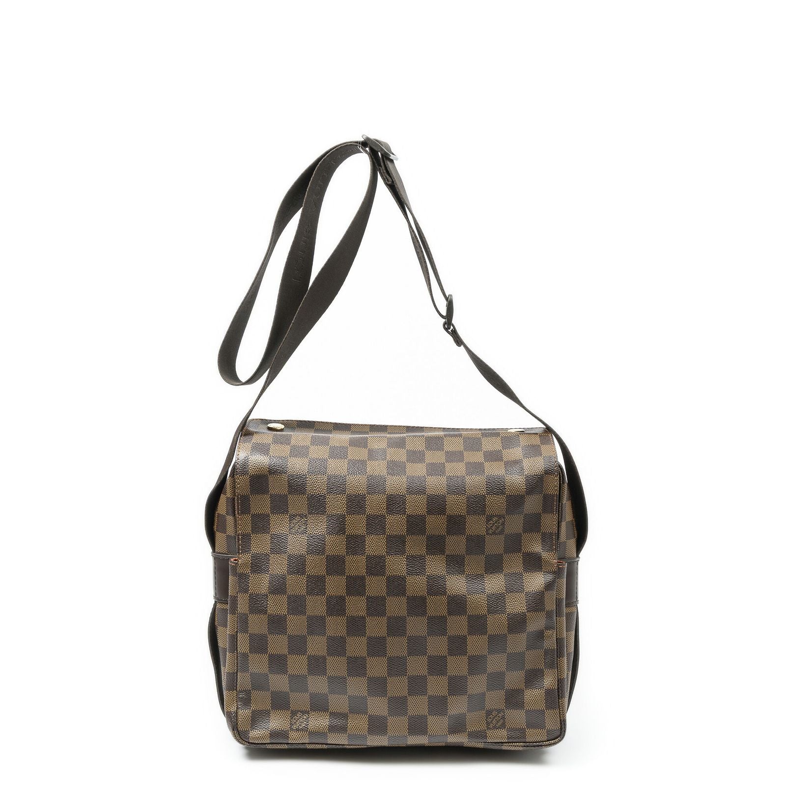 Louis Vuitton Naviglio Brown Damier Ebene Shoulder