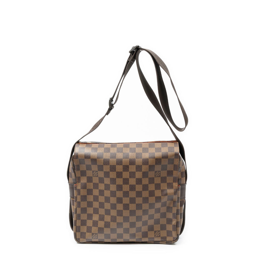 Louis Vuitton Naviglio Brown Damier Ebene Shoulder — view 5