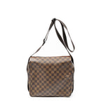 Louis Vuitton Naviglio Brown Damier Ebene Shoulder — view 5