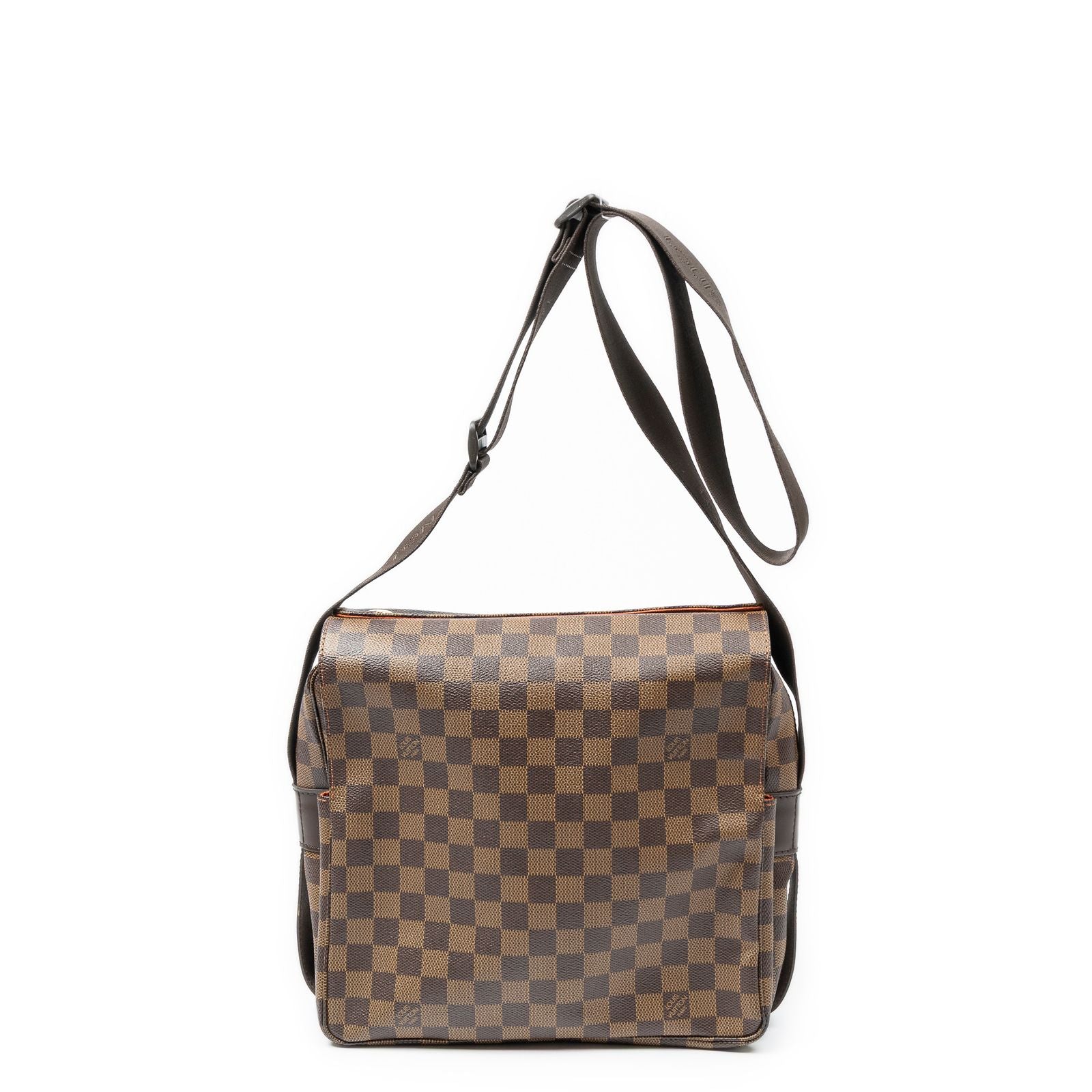 Louis Vuitton Naviglio Brown Damier Ebene Shoulder — view 5