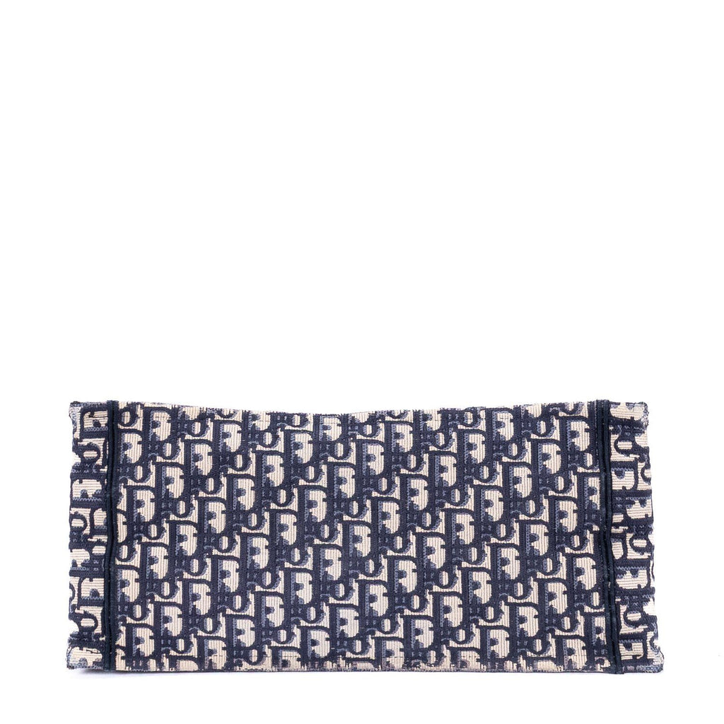 Dior Book Tote Navy Beige Oblique Diorissimo Canvasa — view 6