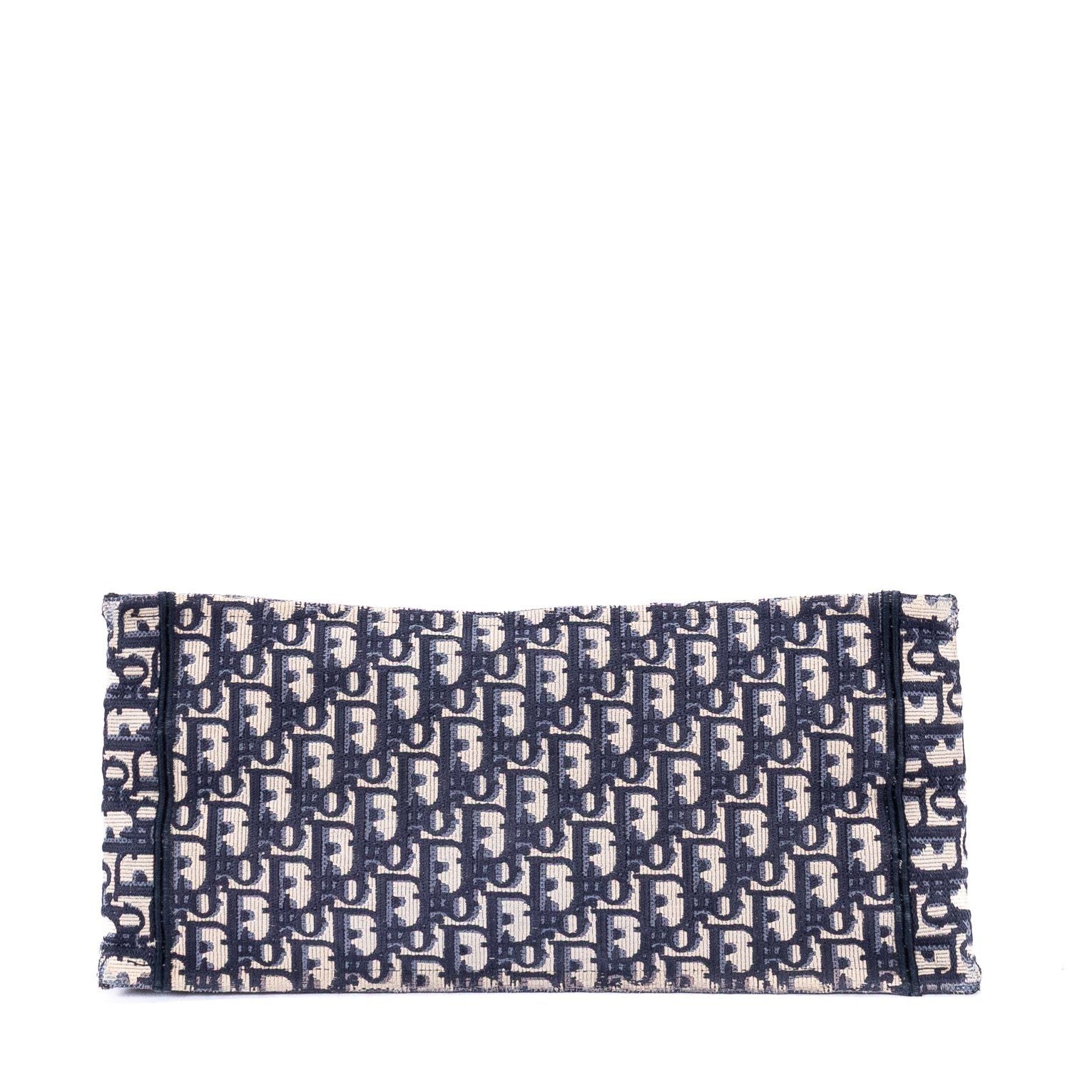 Dior Book Tote Navy Beige Oblique Diorissimo Canvasa — view 6
