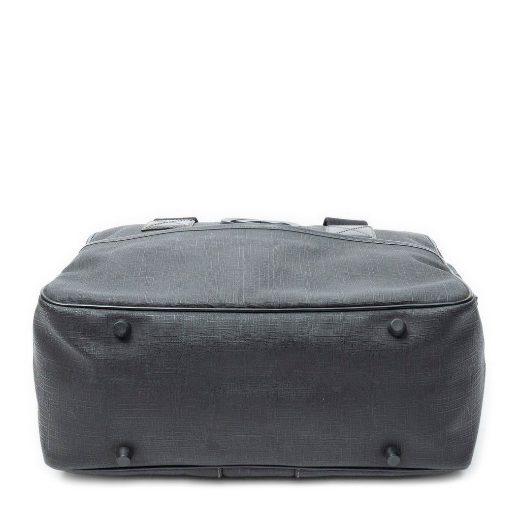 Gucci Interlocking Briefcase Black Canvas — view 6