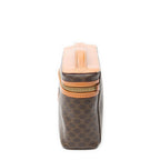 Celine Top Handle Toiletries Pouch Brown Macadamia Canvas — view 3
