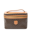 Celine Top Handle Toiletries Pouch Brown Macadamia Canvas