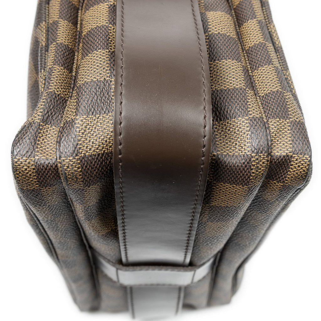 Louis Vuitton Naviglio Brown Damier Ebene Shoulder — view 8
