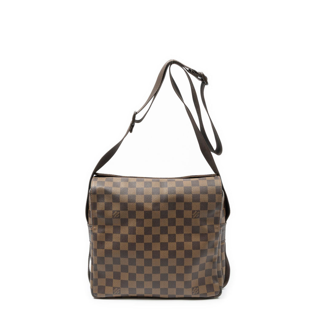 Louis Vuitton Naviglio Brown Damier Ebene Shoulder — view 5