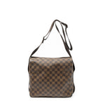 Louis Vuitton Naviglio Brown Damier Ebene Shoulder — view 5