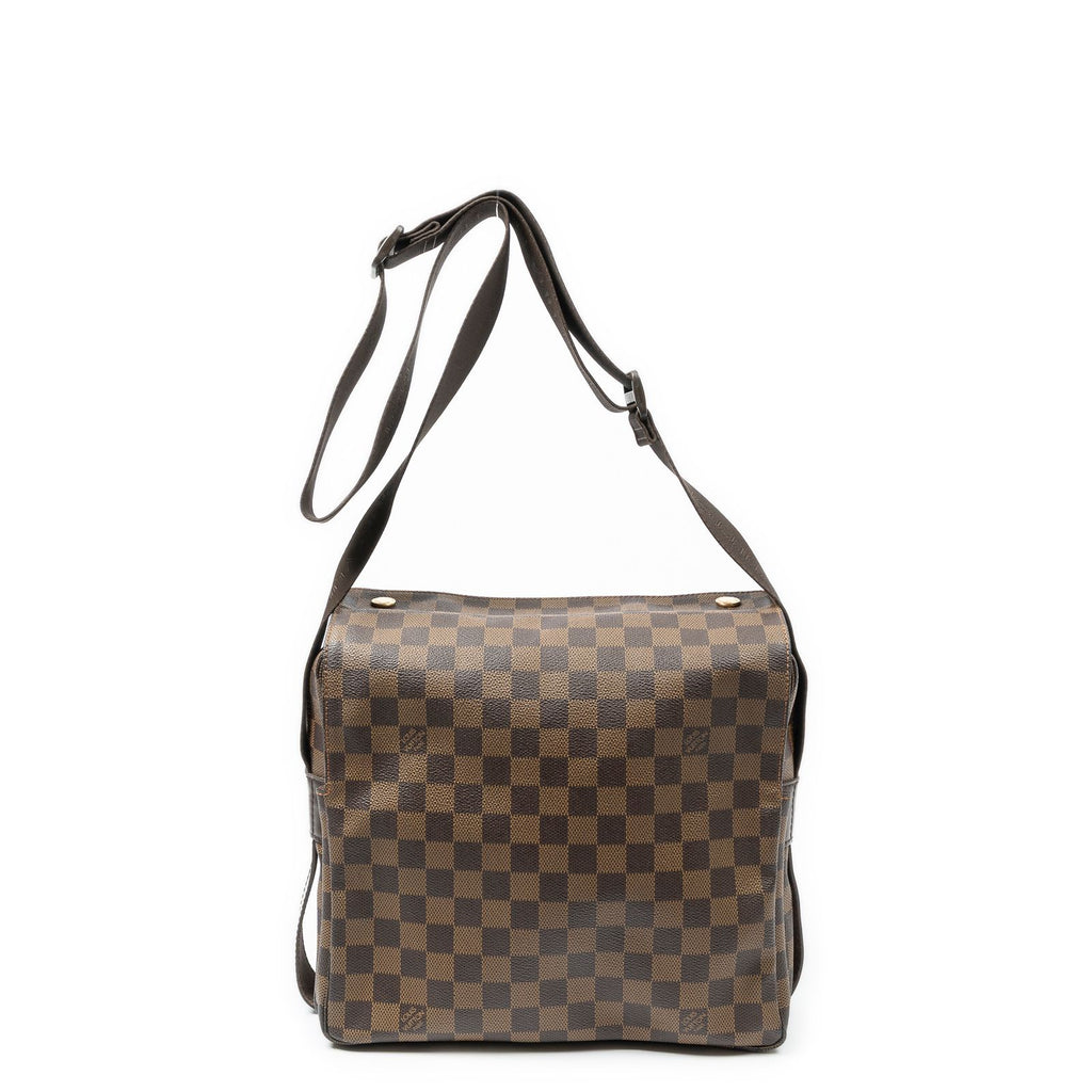 Louis Vuitton Naviglio Brown Damier Ebene Shoulder