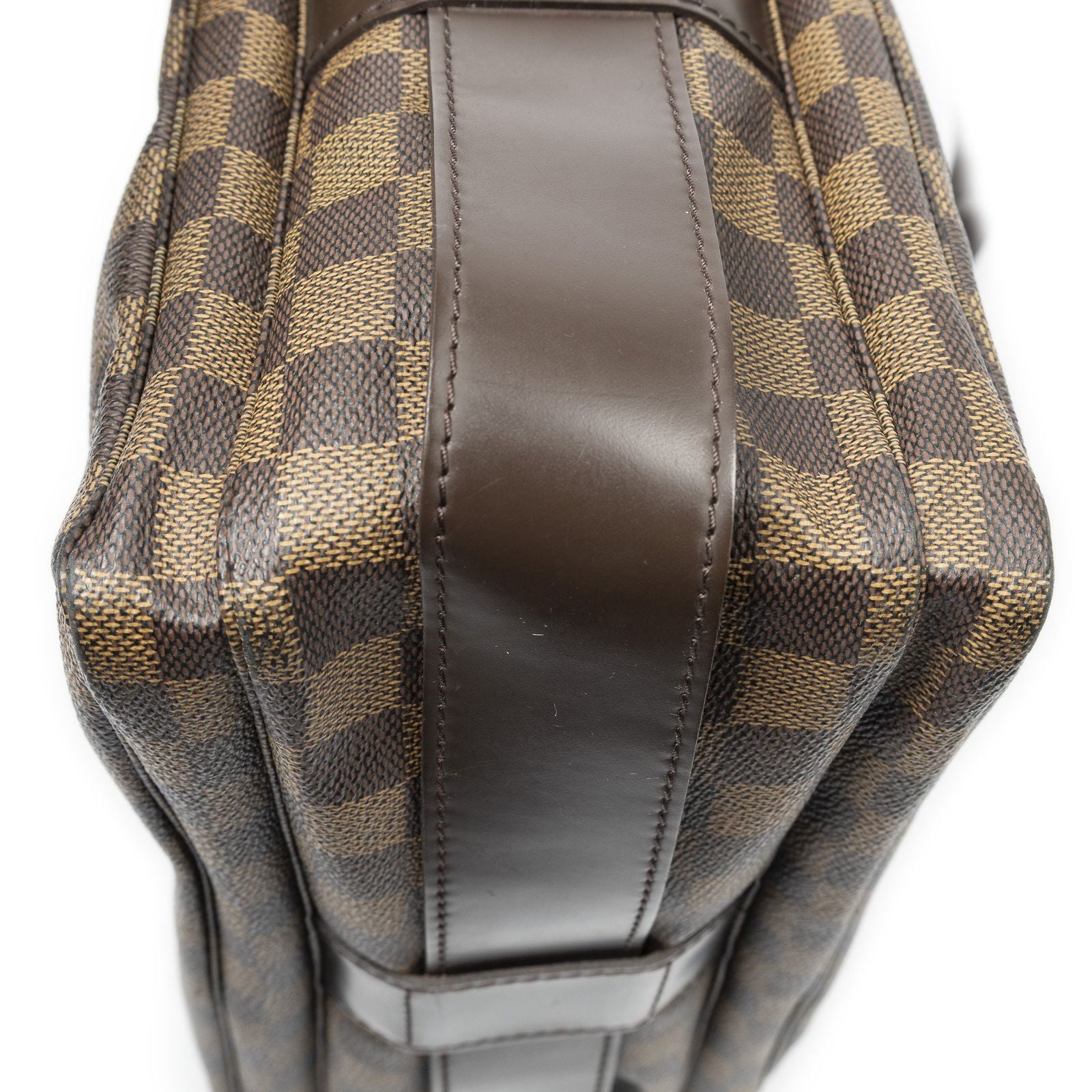 Louis Vuitton Naviglio Brown Damier Ebene Shoulder — view 7