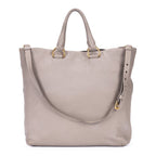 Prada Shopping Tote Gray Viterodino — view 5