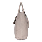 Prada Shopping Tote Gray Viterodino — view 3
