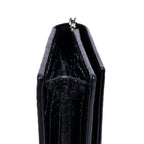 Saint Laurent Kate Tassel Black Croco Shoulder — view 8