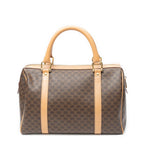Celine Smo Rubostom Beige Brown Macadamia Canvas Handbag — view 5