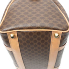 Celine Smo Rubostom Beige Brown Macadamia Canvas Handbag — view 7