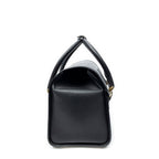 Gucci Vintage Boston Carryall Weekender Black Calfskin Leather Travel — view 4