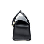 Gucci Vintage Boston Carryall Weekender Black Calfskin Leather Travel — view 3