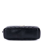 Saint Laurent Camera Black Matelasse Chef Blanc Leather Shoulder — view 6