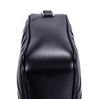 Saint Laurent Camera Black Matelasse Chef Blanc Leather Shoulder — view 7