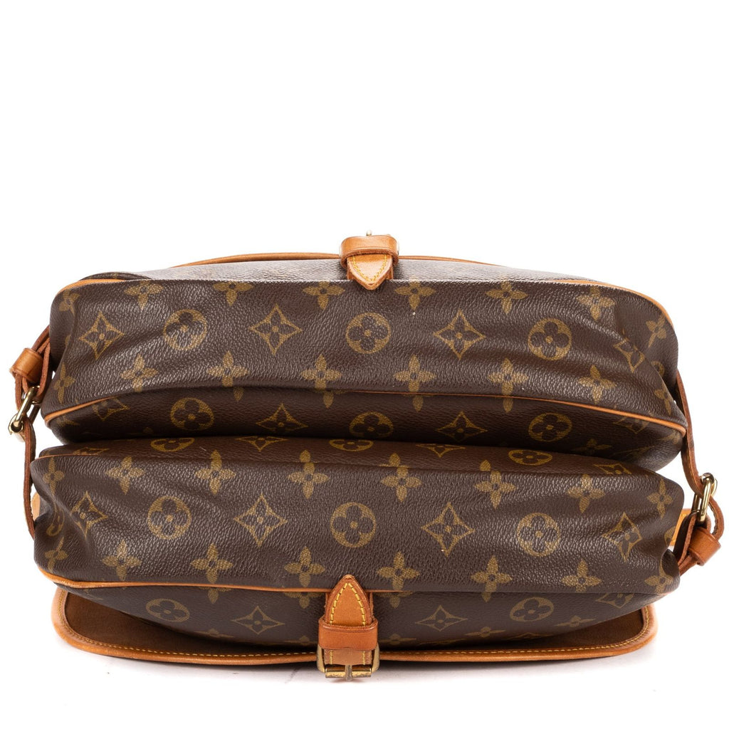 Louis Vuitton Saumur Brown Monogram Canvas — view 6