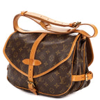 Louis Vuitton Saumur Brown Monogram Canvas — view 2