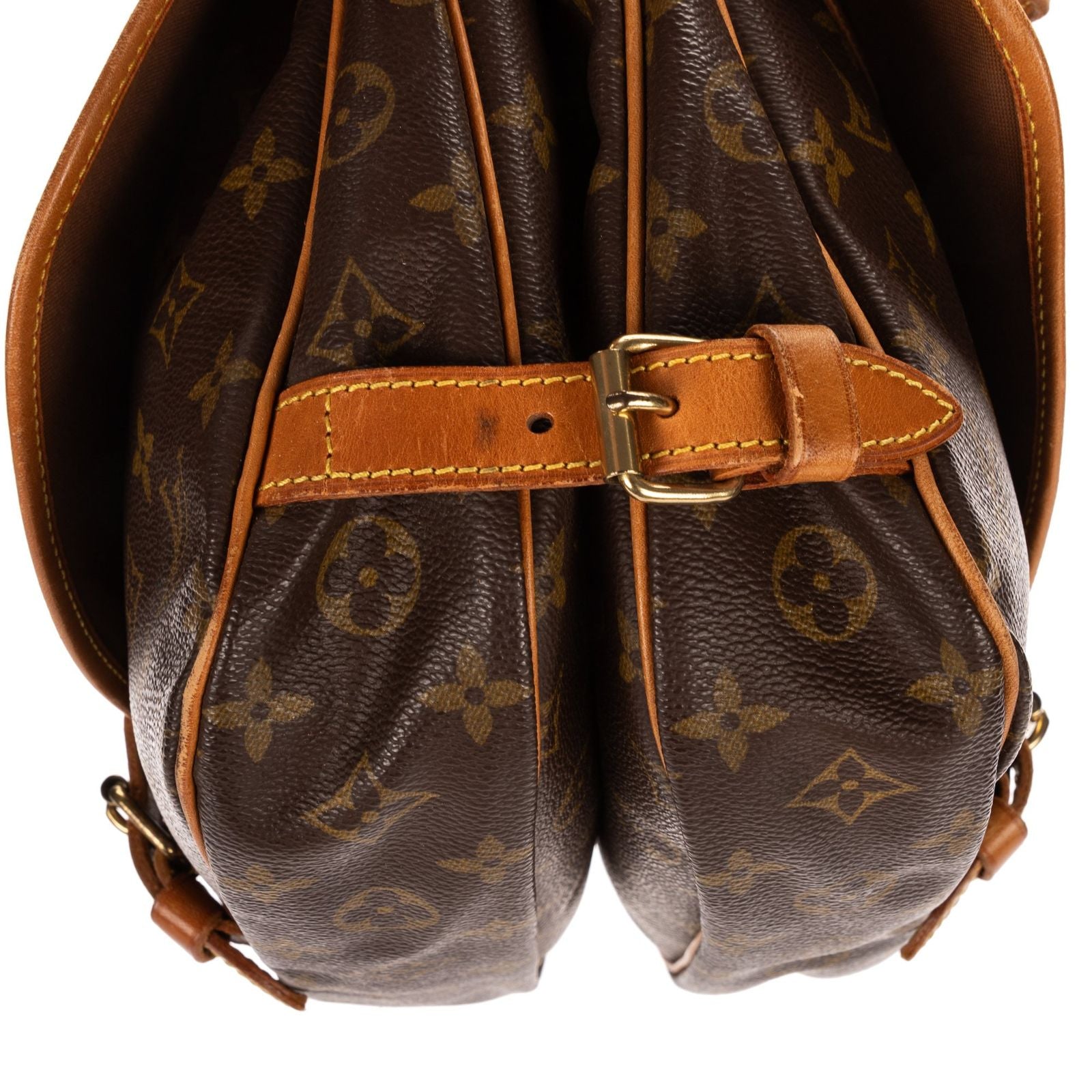 Louis Vuitton Saumur Brown Monogram Canvas — view 8