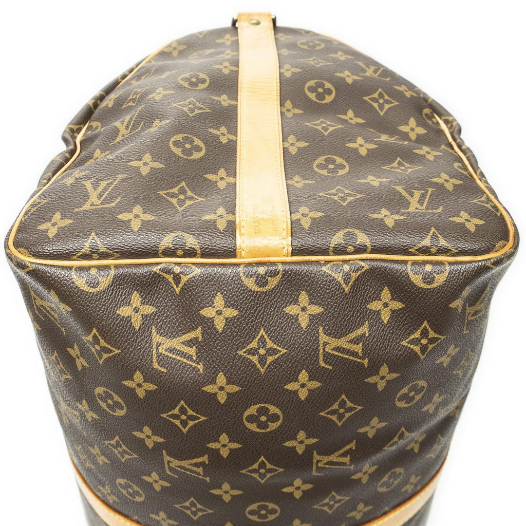 Louis Vuitton Keepall Bandouliere Brown Monogram Canvas — view 8