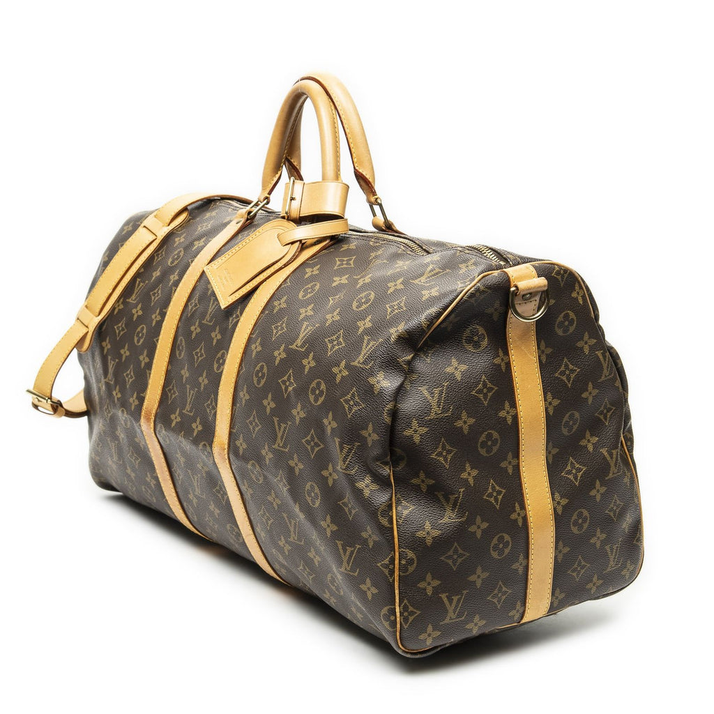 Louis Vuitton Keepall Bandouliere Brown Monogram Canvas — view 2