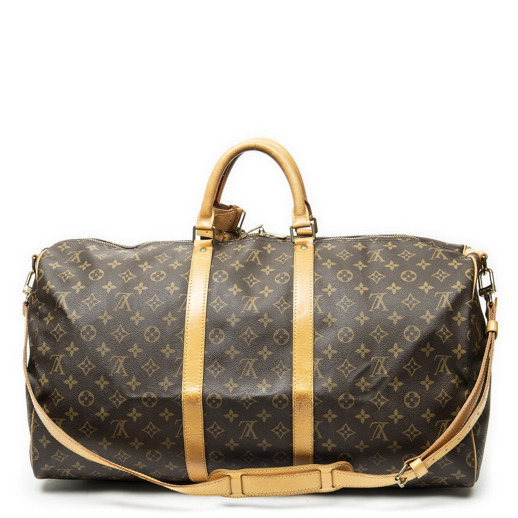 Louis Vuitton Keepall Bandouliere Brown Monogram Canvas — view 5