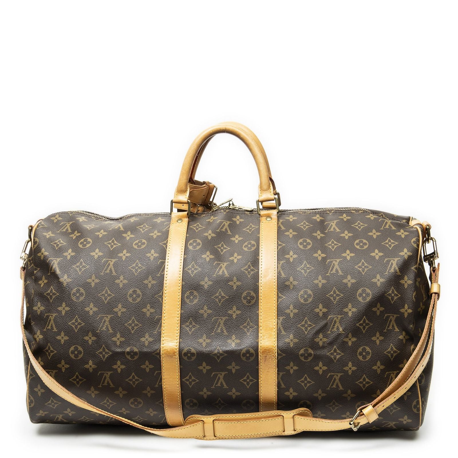 Louis Vuitton Keepall Bandouliere Brown Monogram Canvas — view 5