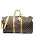 Louis Vuitton Keepall Bandouliere Brown Monogram Canvas