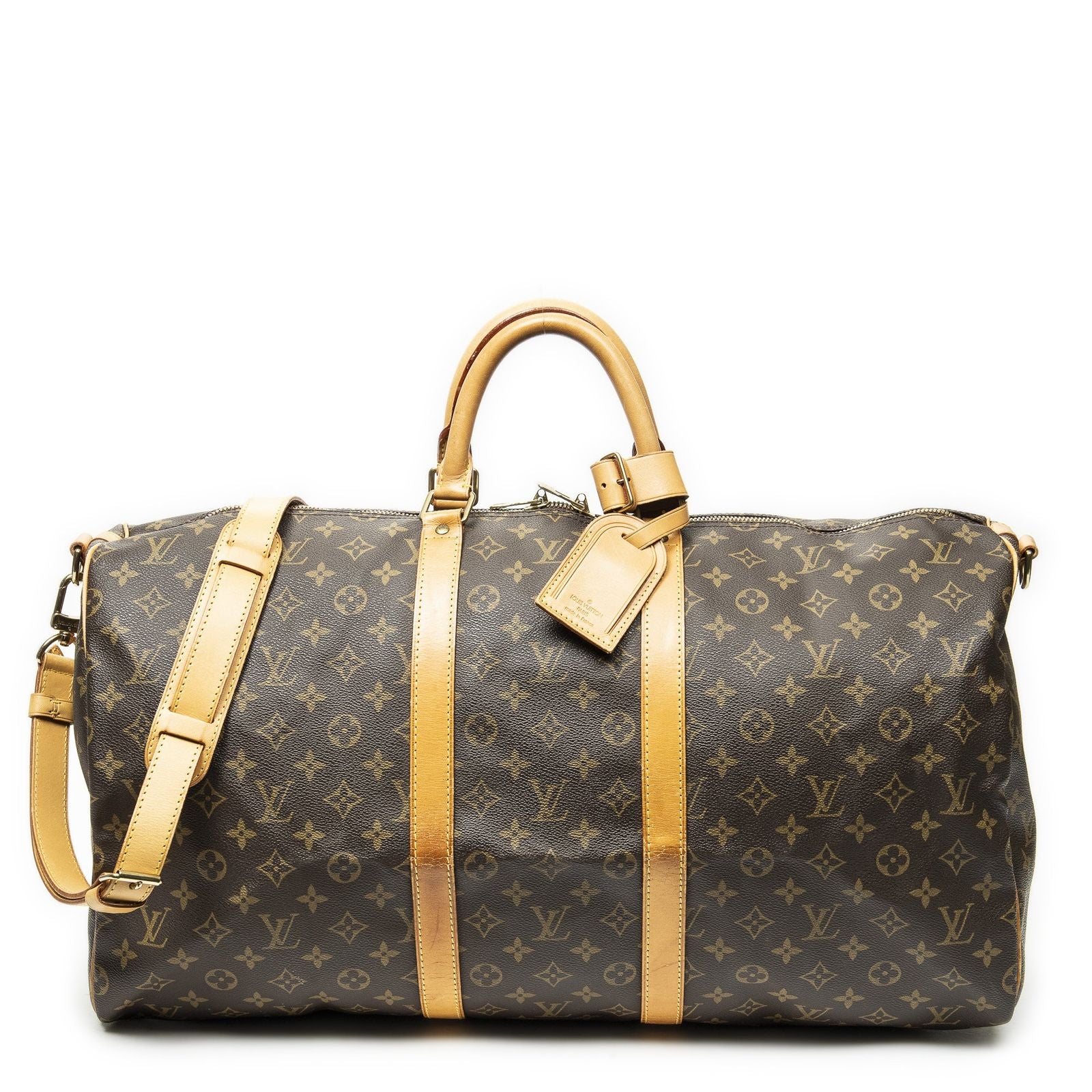 Louis Vuitton Keepall Bandouliere Brown Monogram Canvas