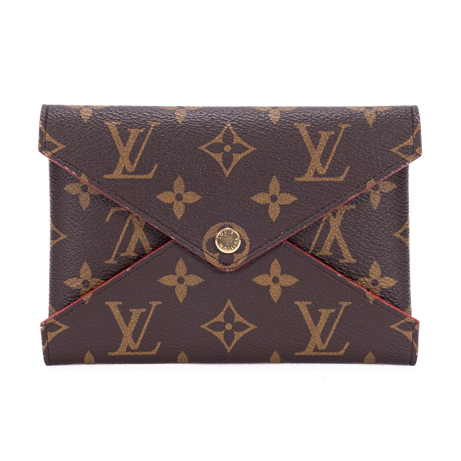 Louis Vuitton Pochette Kirigami Brown Monogram Canvas Handbag — view 3