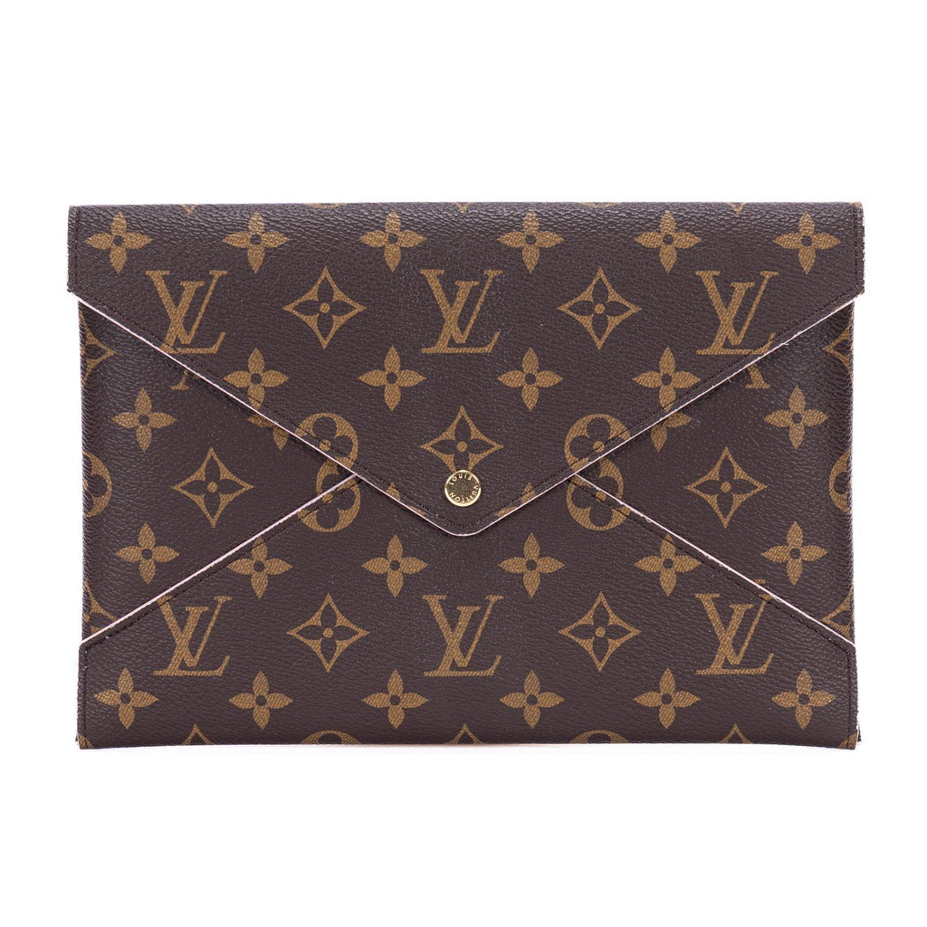 Louis Vuitton Pochette Kirigami Brown Monogram Canvas Handbag — view 2