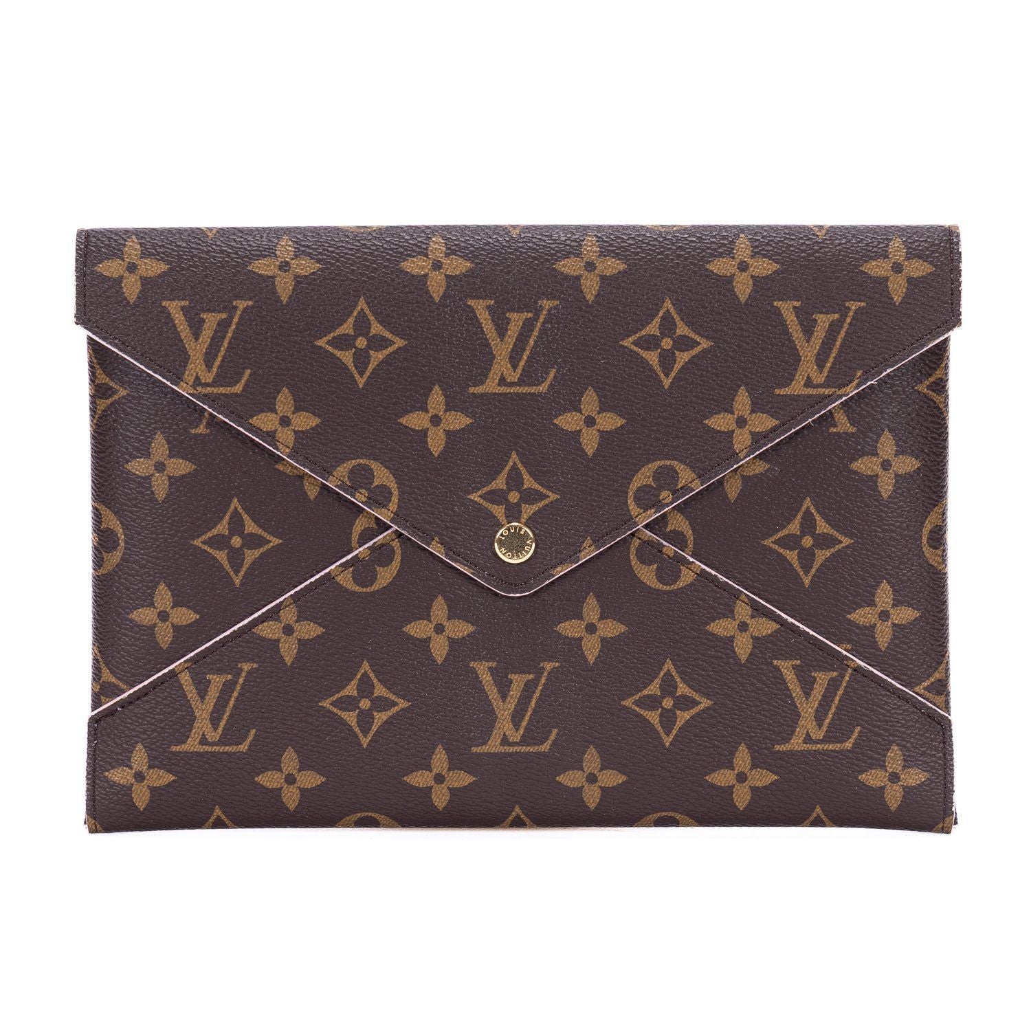 Louis Vuitton Pochette Kirigami Brown Monogram Canvas Handbag — view 2