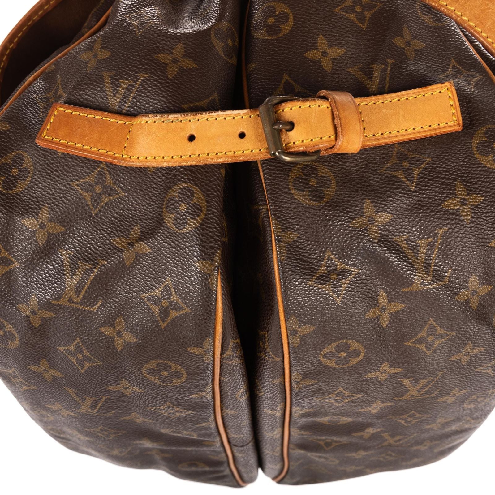 Louis Vuitton Saumur Brown Monogram Canvas — view 8