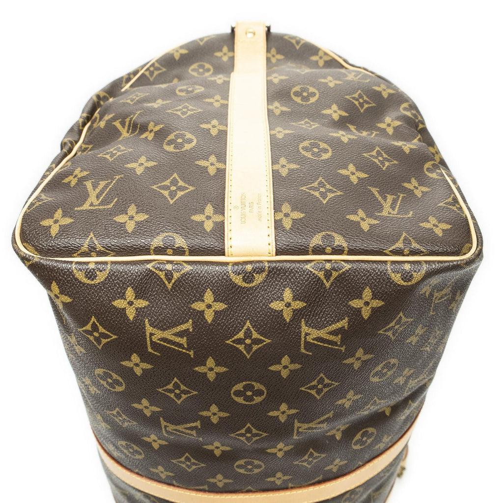 Louis Vuitton Keepall Bandouliere Brown Monogram Canvas — view 8