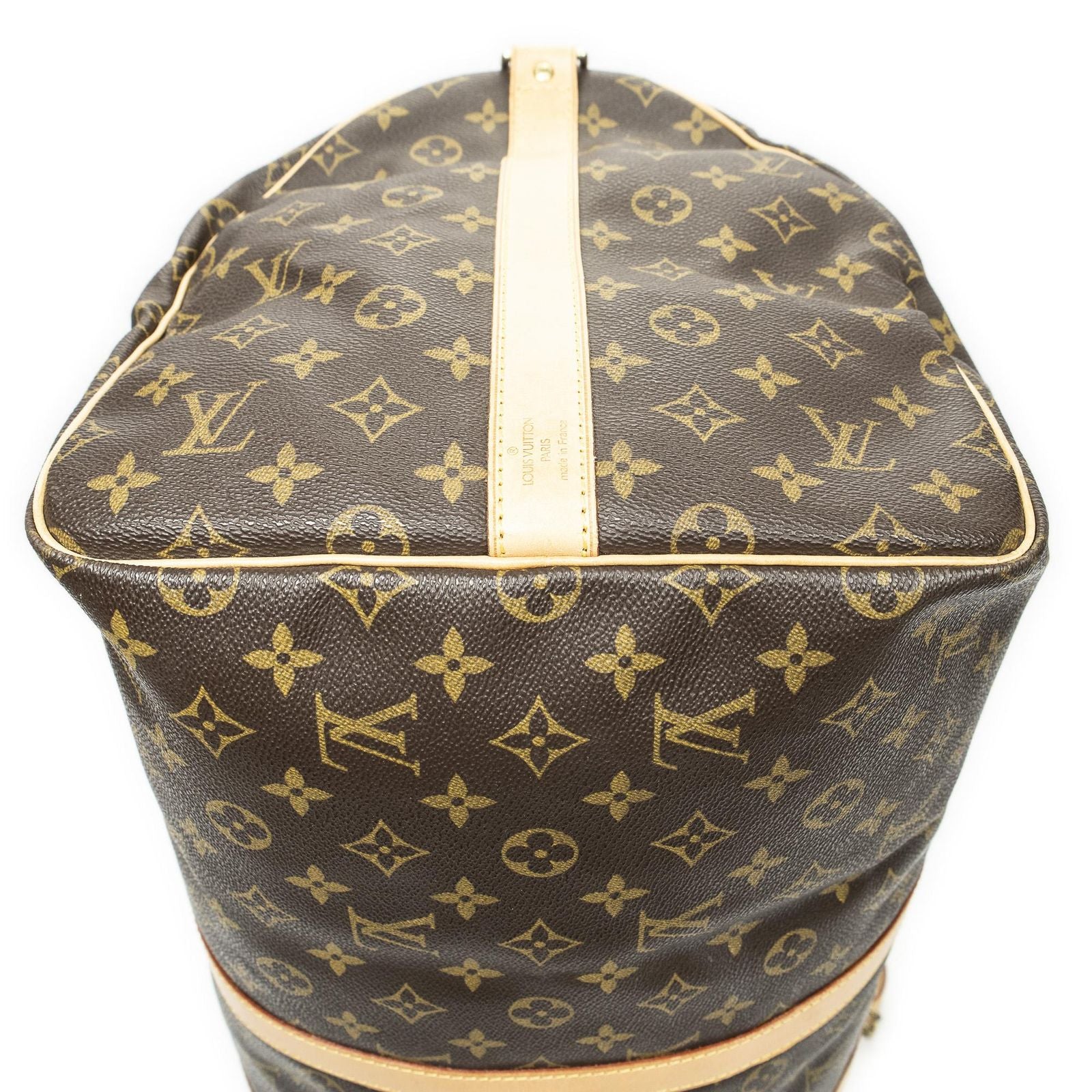 Louis Vuitton Keepall Bandouliere Brown Monogram Canvas — view 8