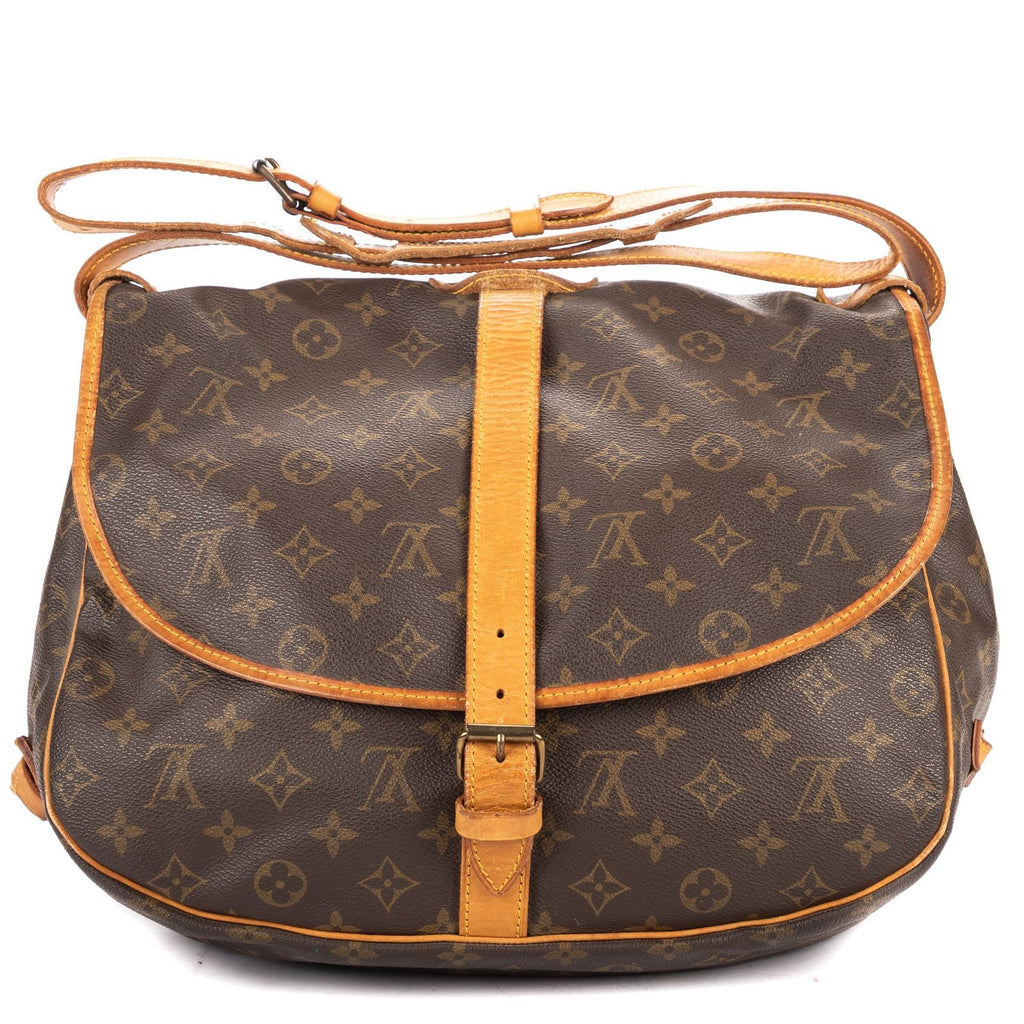 Louis Vuitton Saumur Brown Monogram Canvas — view 5