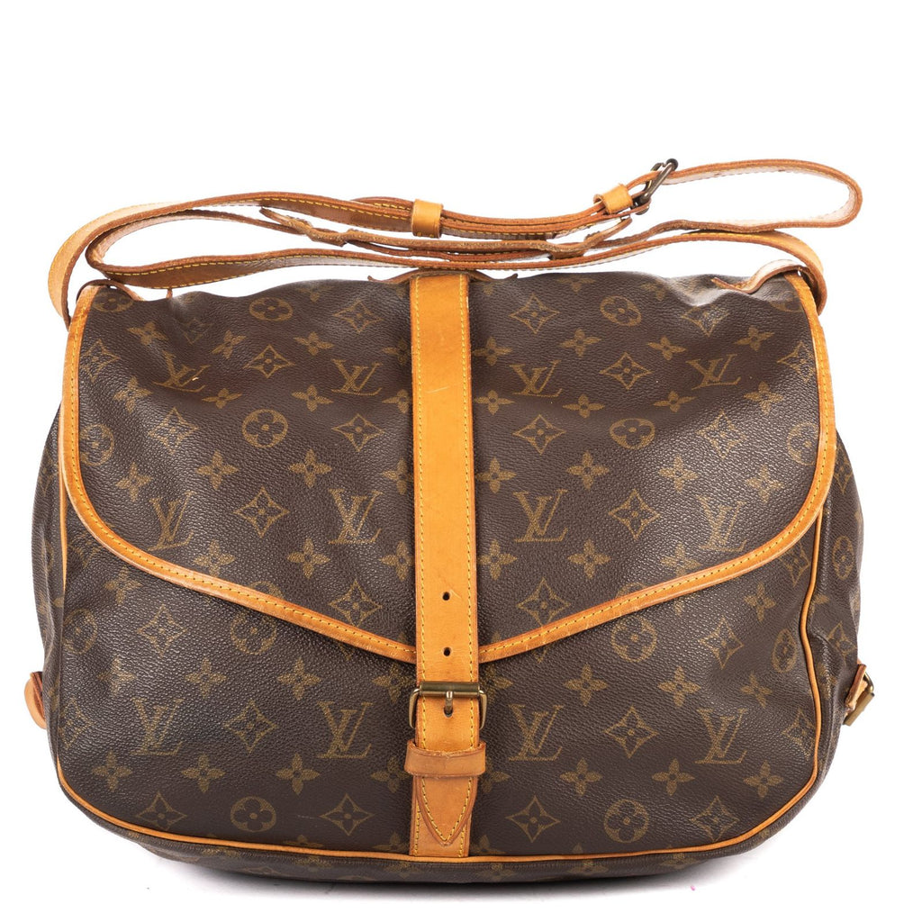 Louis Vuitton Saumur Brown Monogram Canvas