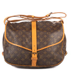 Louis Vuitton Saumur Brown Monogram Canvas