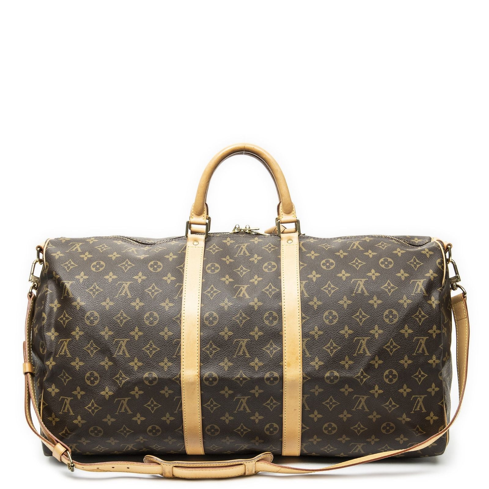 Louis Vuitton Keepall Bandouliere Brown Monogram Canvas — view 5