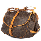 Louis Vuitton Saumur Brown Monogram Canvas — view 2