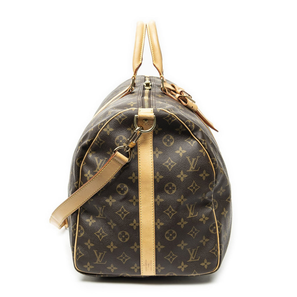 Louis Vuitton Keepall Bandouliere Brown Monogram Canvas — view 4