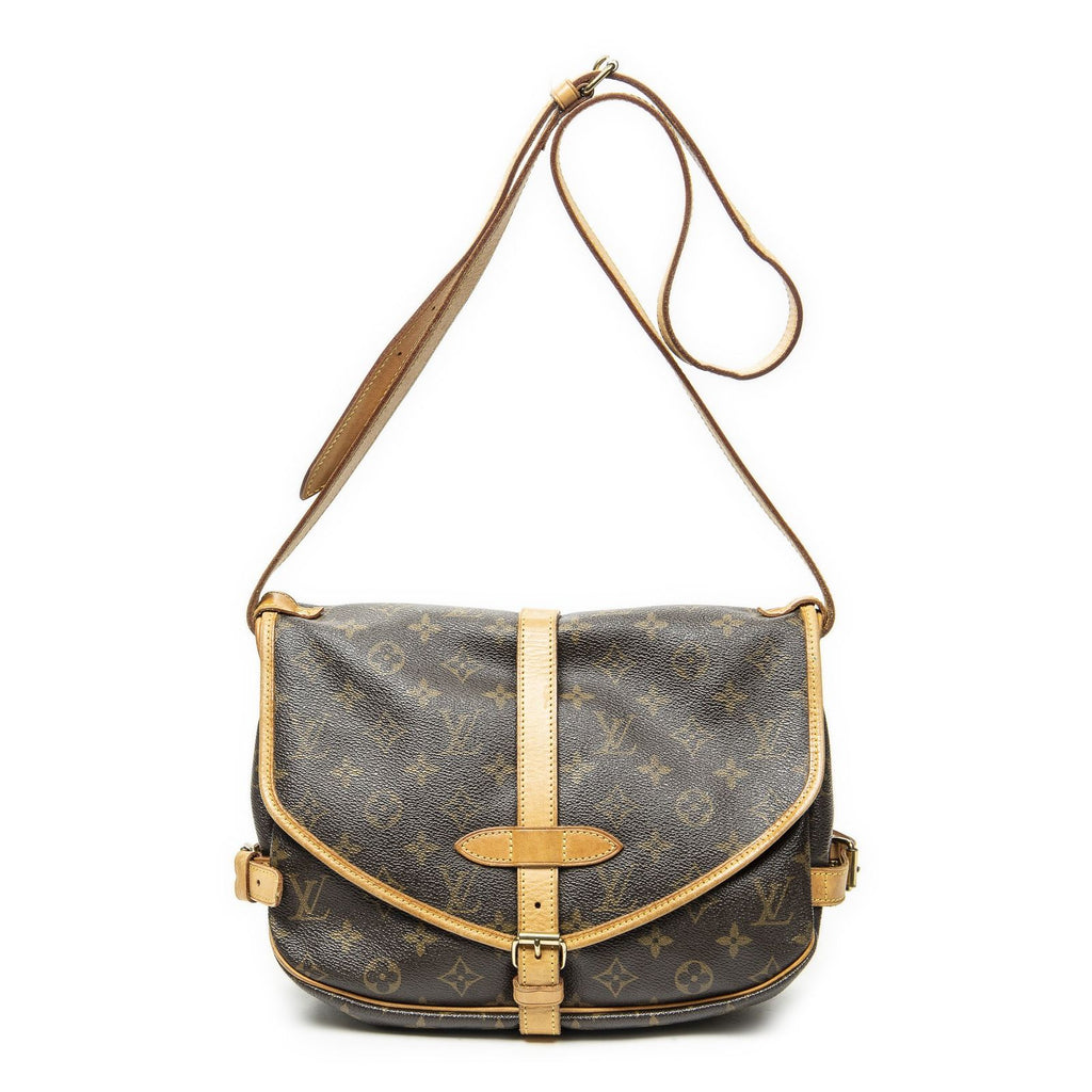 Louis Vuitton Saumur Brown Monogram Canvas