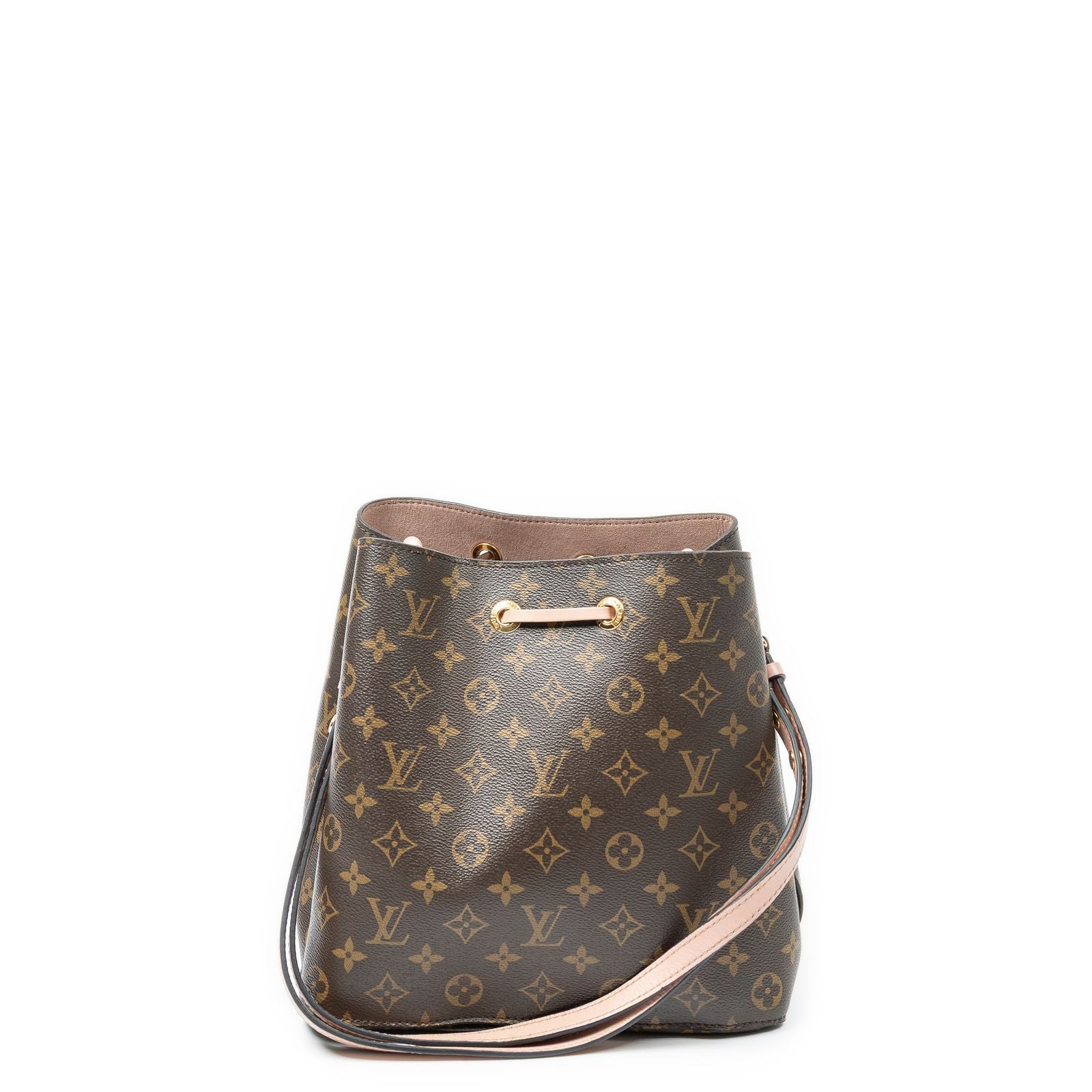 Louis Vuitton Neo Noe Brown Monogram Canvas Bucket — view 5