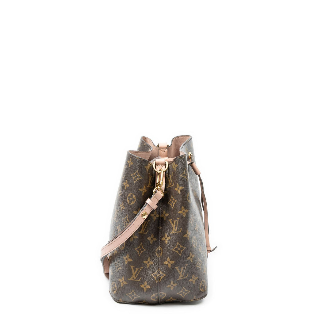 Louis Vuitton Neo Noe Brown Monogram Canvas Bucket — view 4