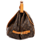 Louis Vuitton Saumur Brown Monogram Canvas — view 4
